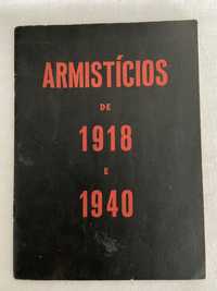 Publicação sobre os Armisticios de 1918 e 1940