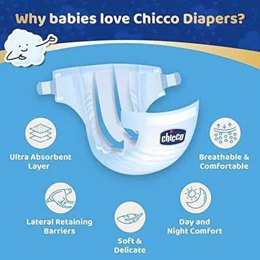 Chicco Dry Fit Advanced Mini 2 pieluchy dla dzieci 3-6 kg 50 szt