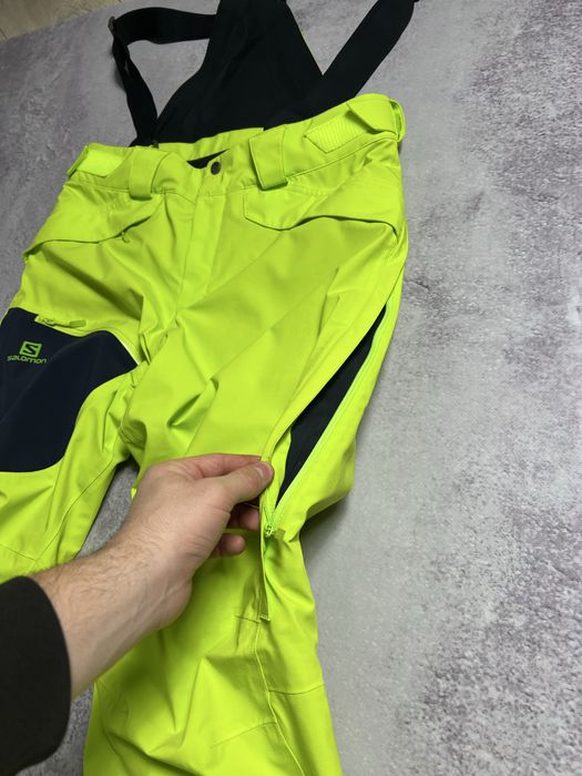 М(size) Чоловічі гірськолижні штани Salamon на підтяжках
