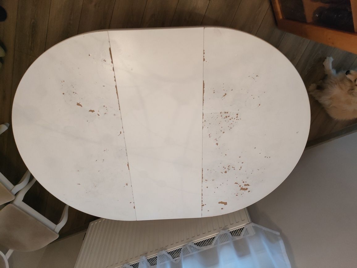 Stół do renowacji + 4 krzesła