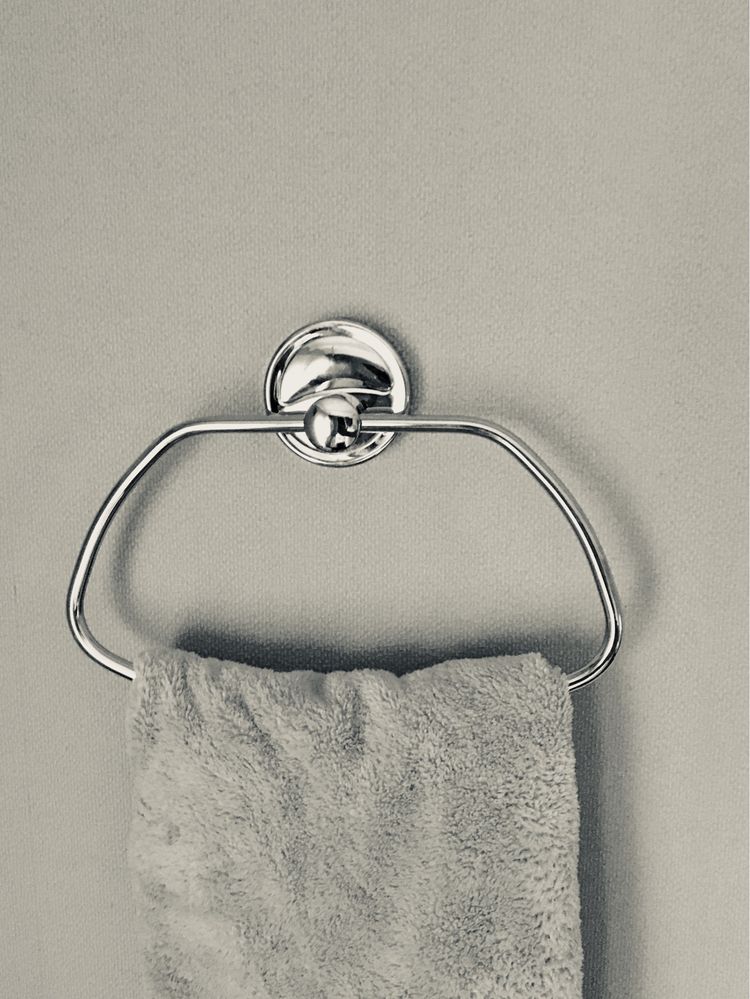 Держатель полотенца кольцо в ванную полотенцедержатель
