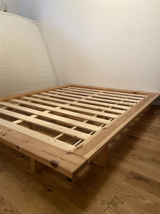 Łóżko sosnowe Karup Design 160x200 japoński styl, skandynawska marka
