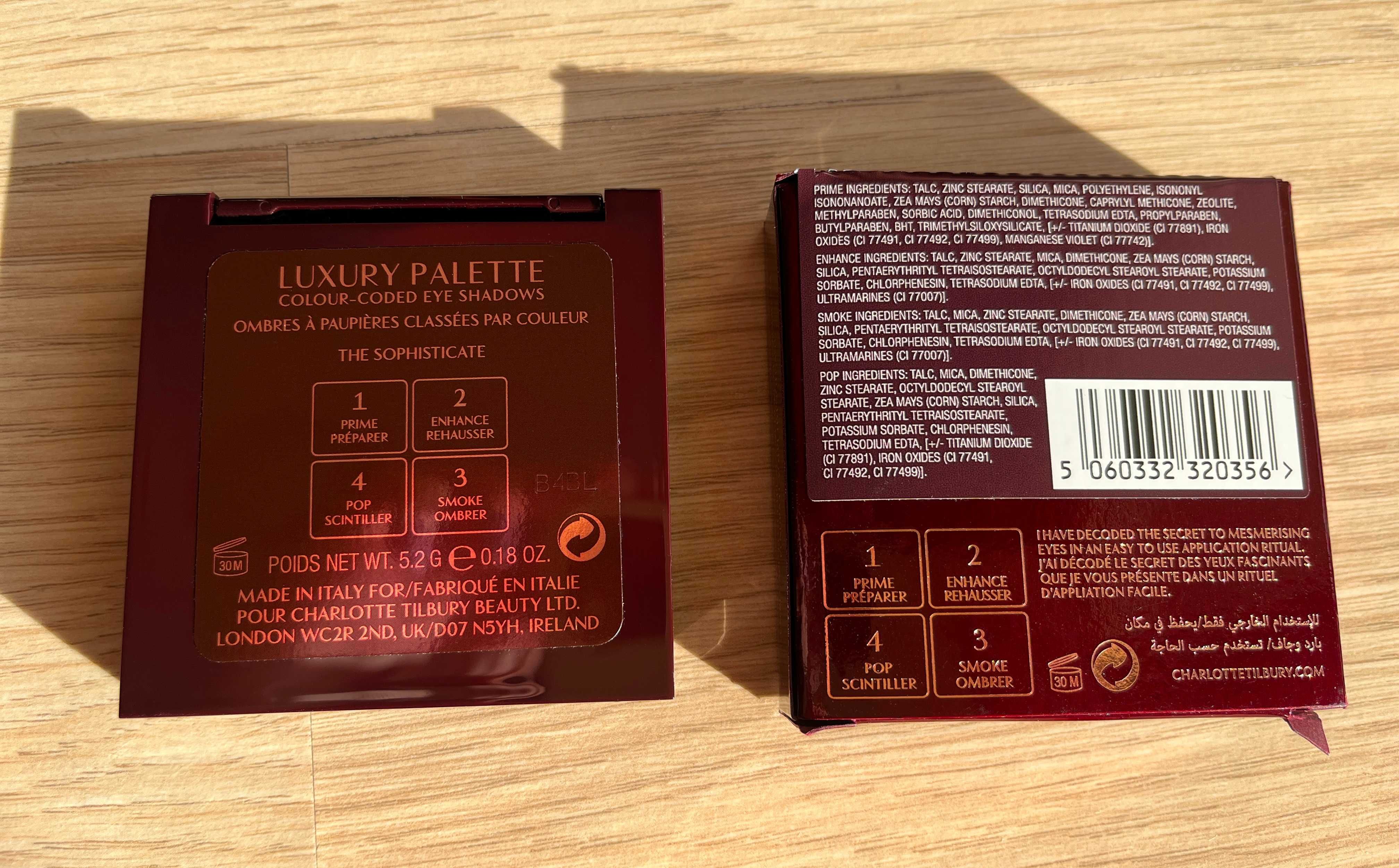 Paleta cieni Charotte Tilbury - Luxury Palette the Sophisticate