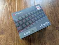 Genesis Lead 300 modding keycaps nakładki na klawisze szare + białe