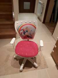 Krzesło obrotowe dla dziewczynki