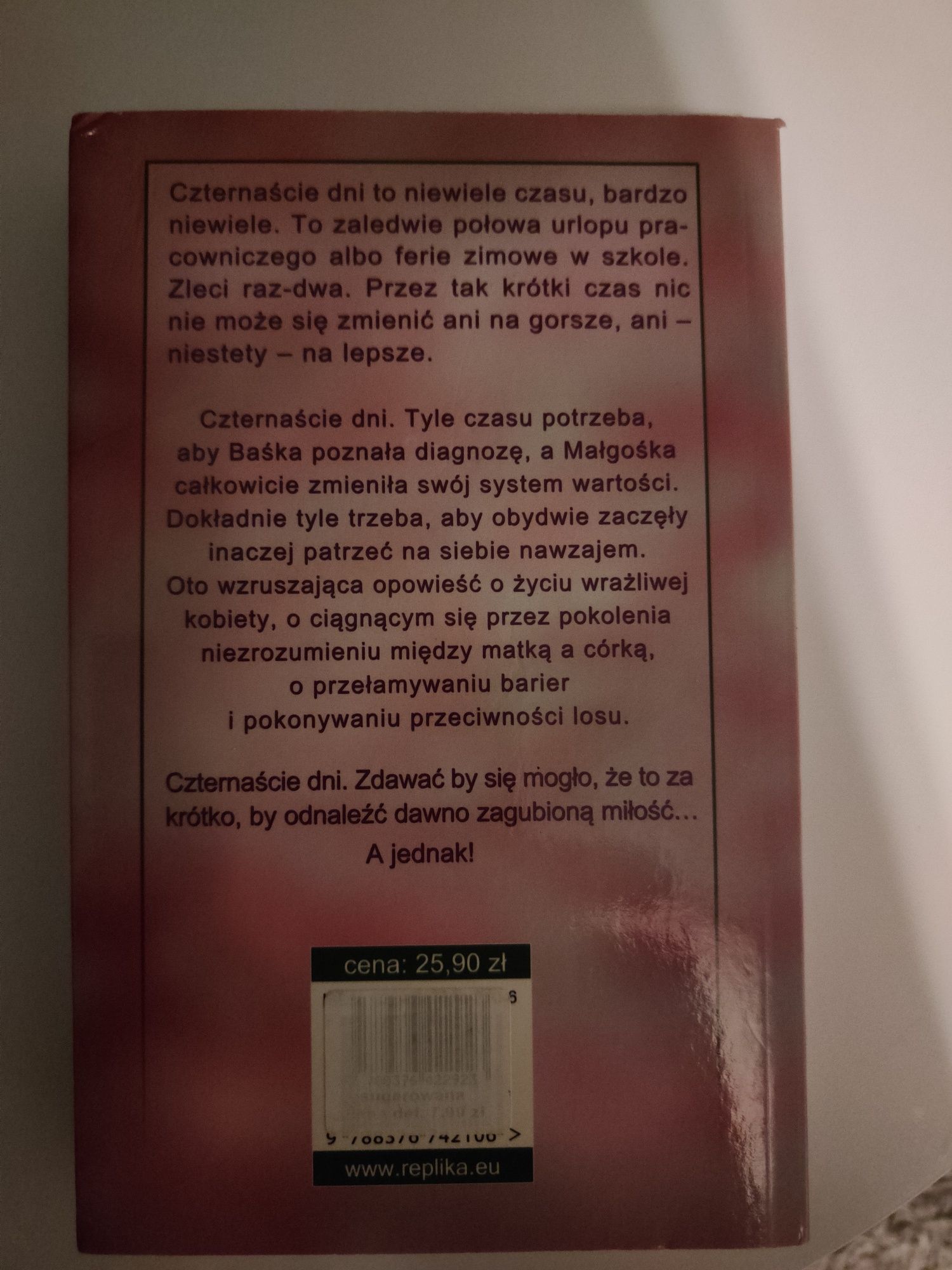 Dwa tygodnie na miłość książka