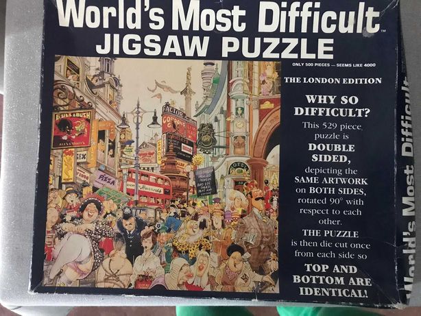 Puzzle World's most difficult 529