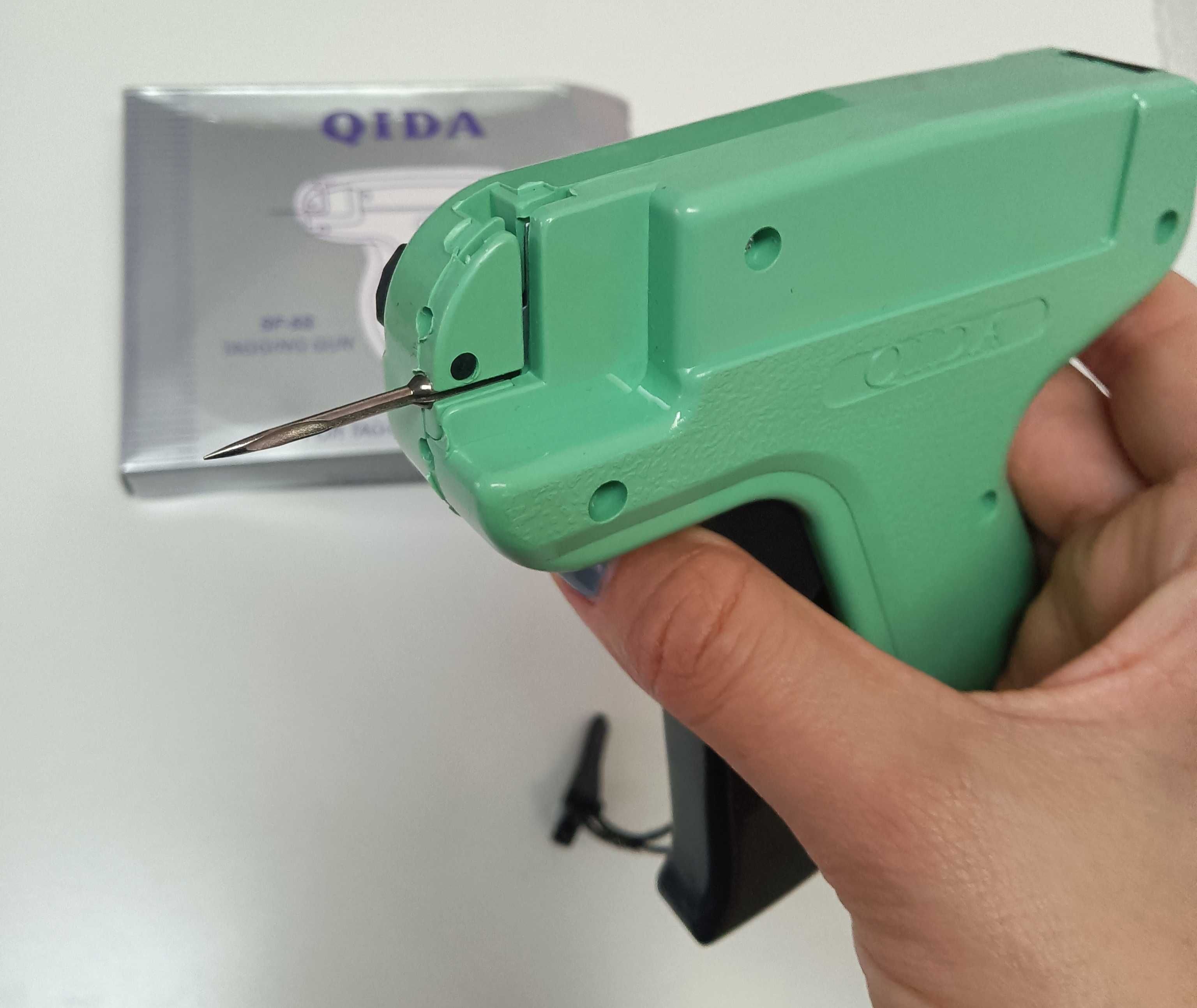 Pistola de etiquetagem com grampos e agulhas (Nova)