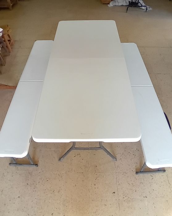 Mesas jardim Dobraveis