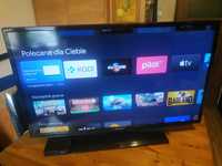 TV 40" LED + Smart TV dekoder Wifi Netflix YouTube Android  Transport