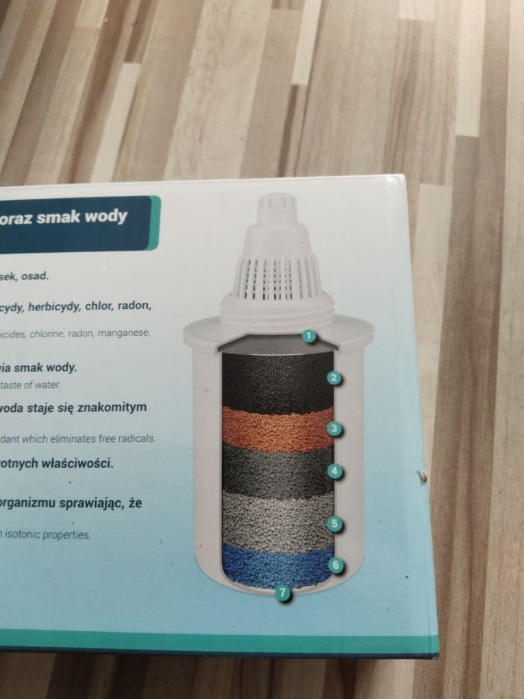 Wkład filtr 4 szt. wody wessper alkaliczne 4 sztuki