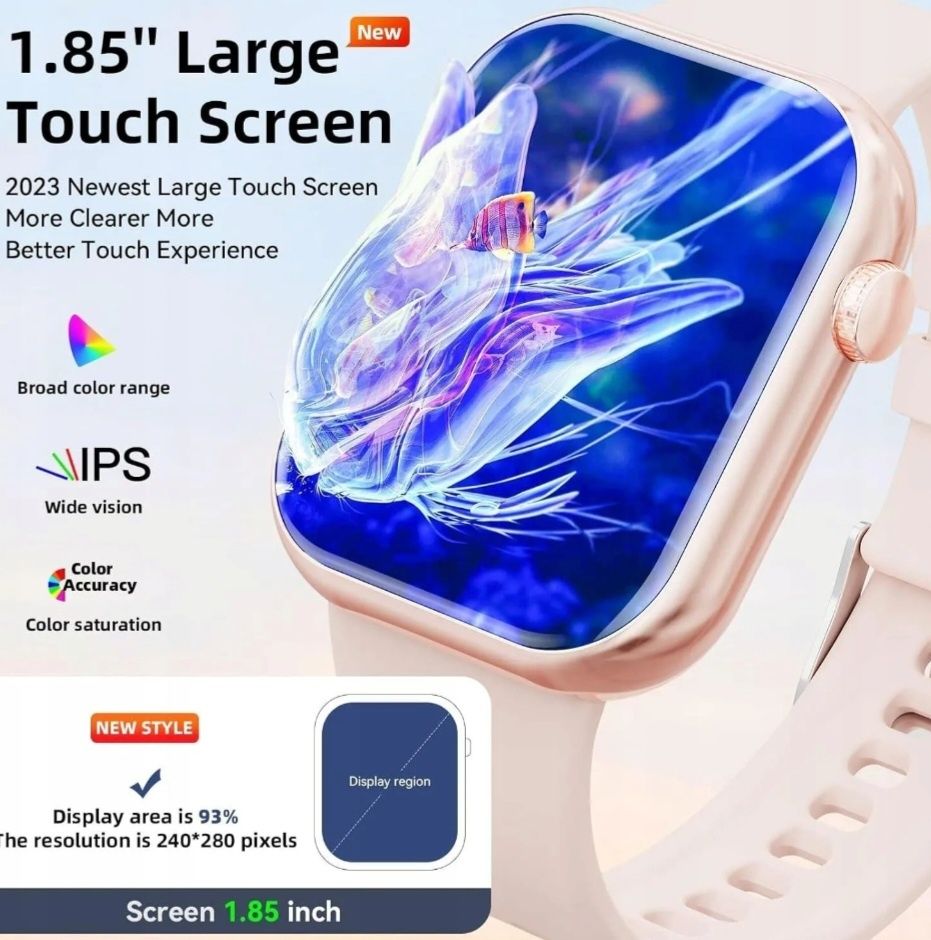 Hwagol G28 Różowy Smartwatch