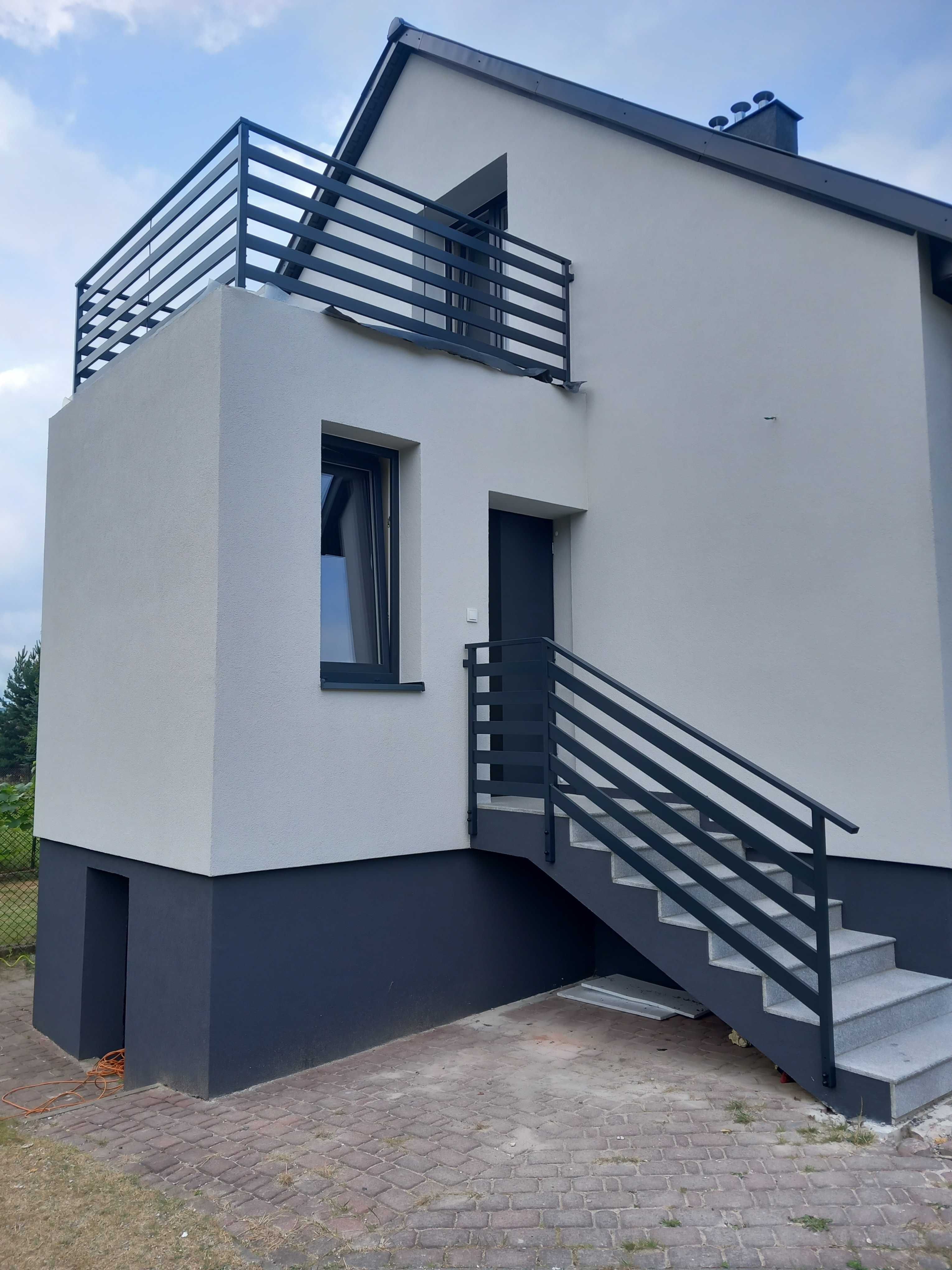 Balustrady barierki ocynk