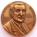 Medalha de Bronze 10º Aniversário da Morte de Oliveira Salazar 1980
