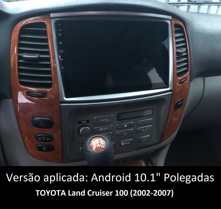 (NOVO) Rádio 2DIN • TOYOTA Land Cruiser • Android GPS • 70/80/90/100
