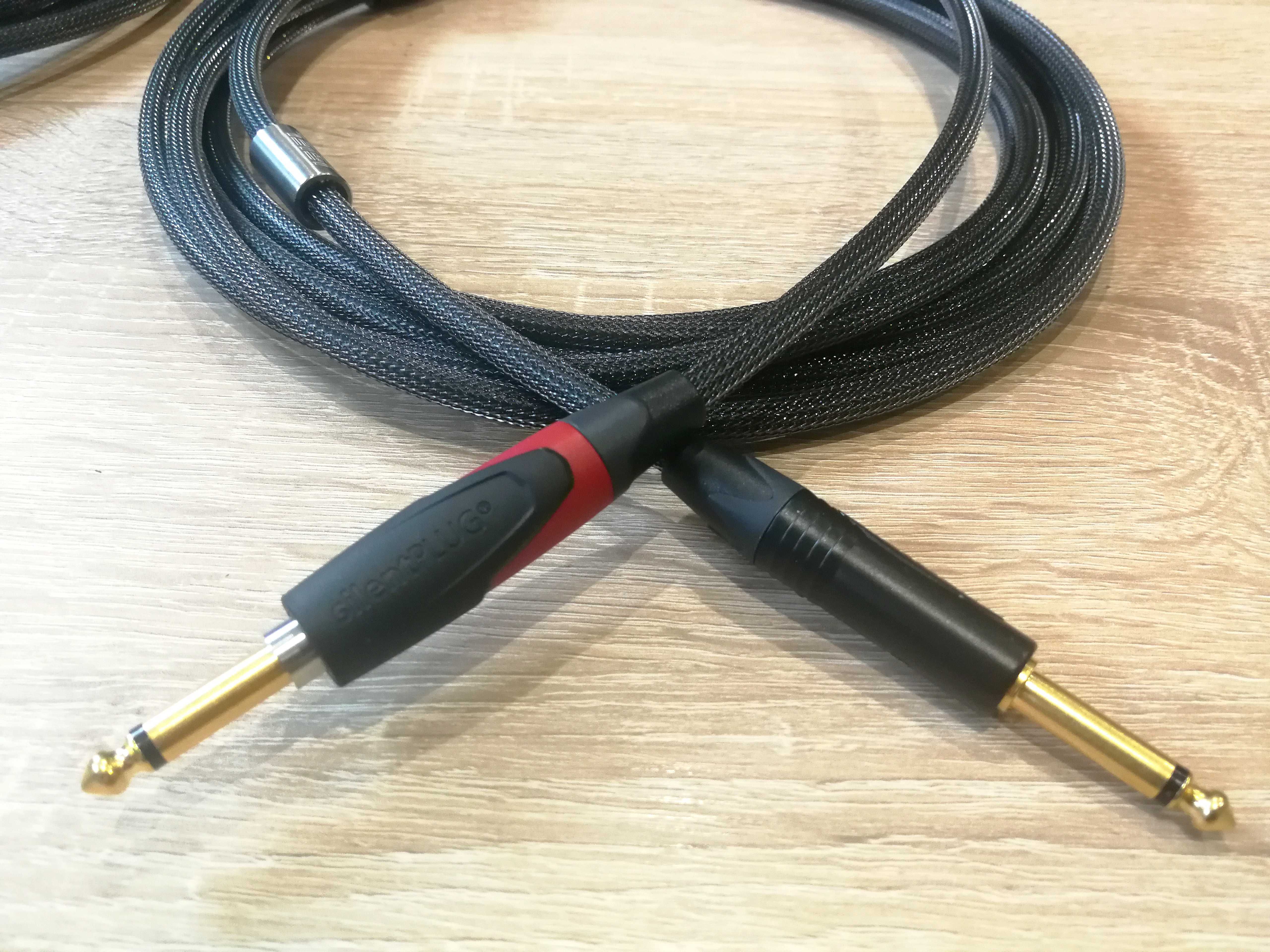 Kabel do gitary basu przewód instrumentalny IGIEL Neutrik Silent 3m