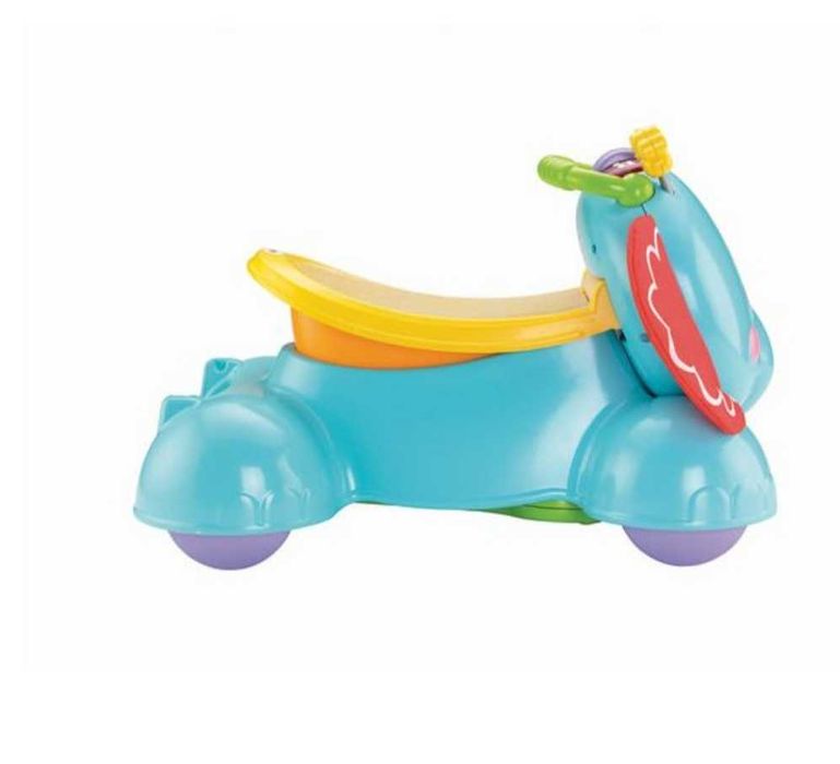 Skoczek, jeździk, pchacz, słonik, Fisher Price
