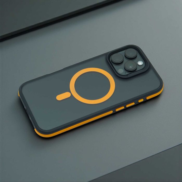 Etui JOLLBY. Dark do iPhone 16 Pro (DARK ORANGE)