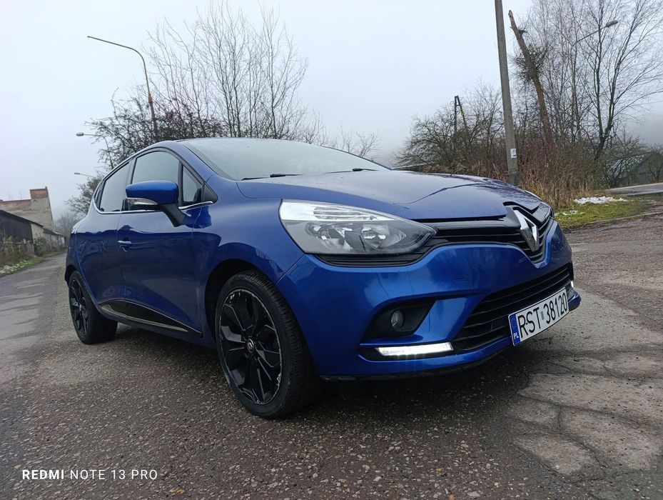 Renault Clio 76 tys km benzyna GAZ LED czujniki parkowania nawigacja
