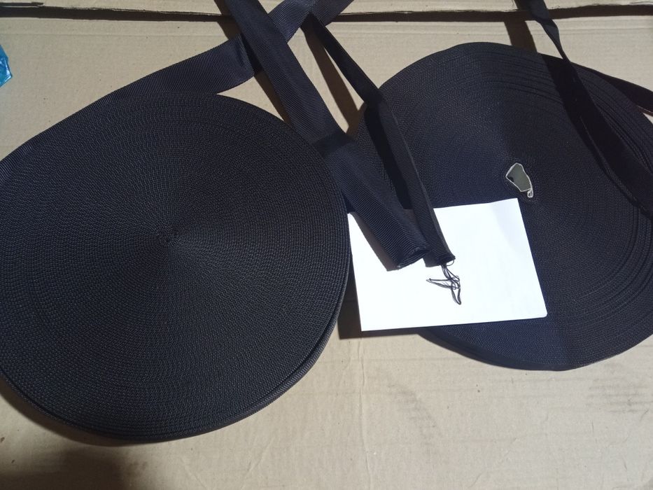 Лента стропа ременная 20мм для гамака, снаряжения трубчатая 25, 40мм