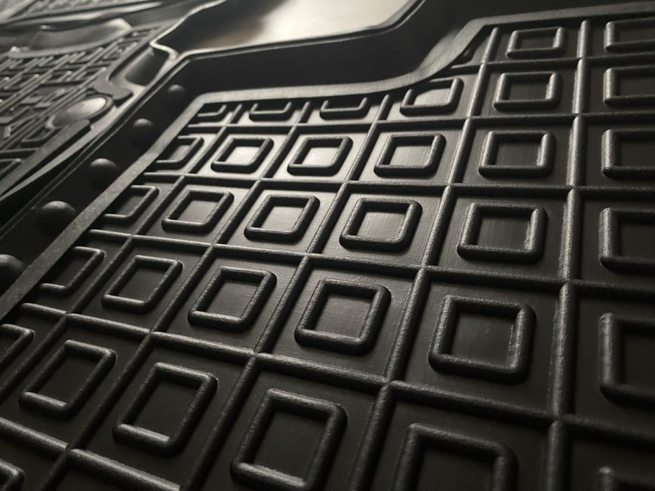 Резинові Коврики НА ВСІ АВТО салон багажник поліки