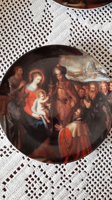 Conjunto de Pratos de Natal Vista Alegre