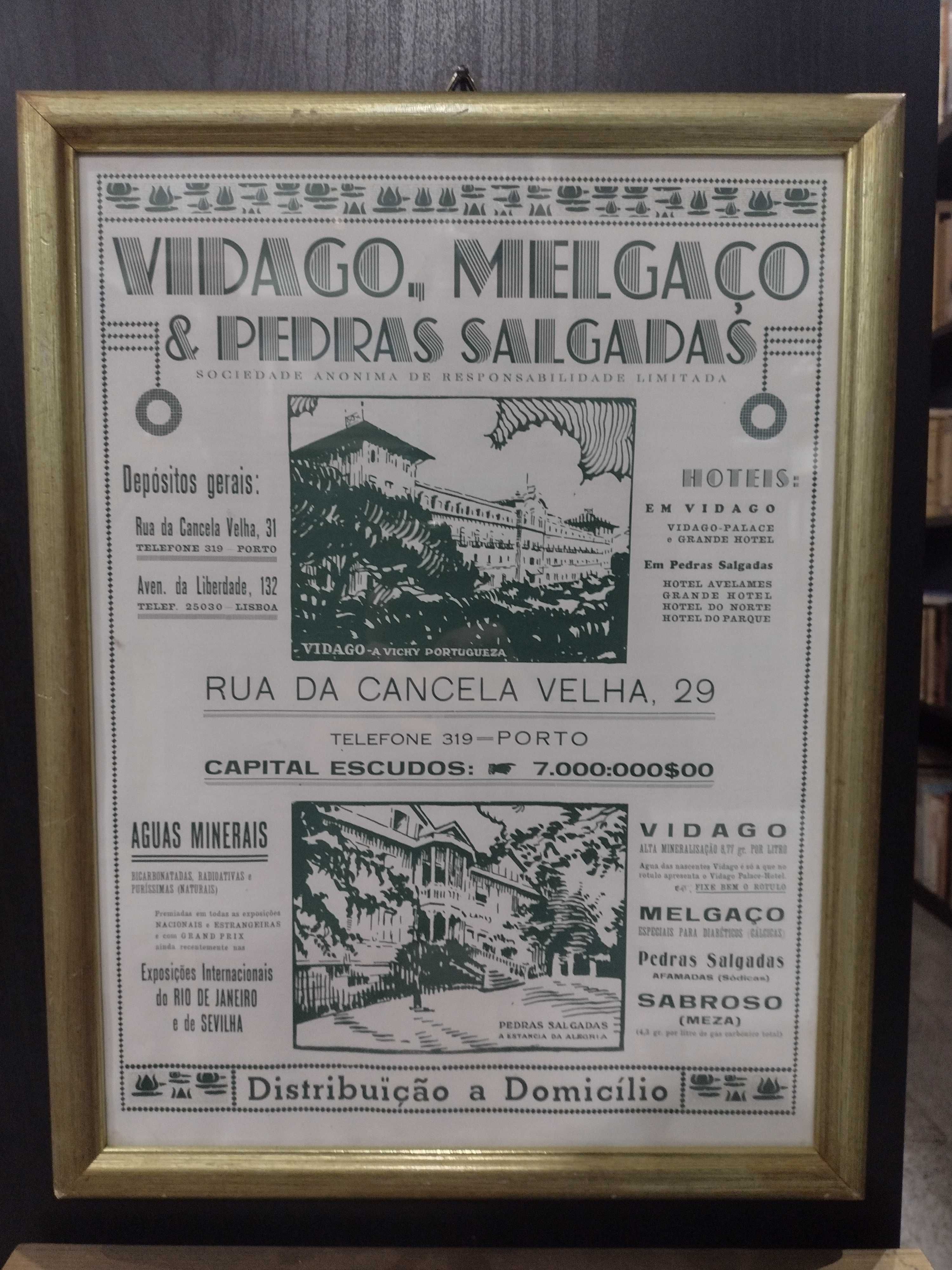 Vidago, Melgaço & Pedras Salgadas 1933