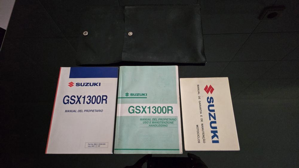 Manual do proprietário Suzuki Hayabusa Gen 1 Original