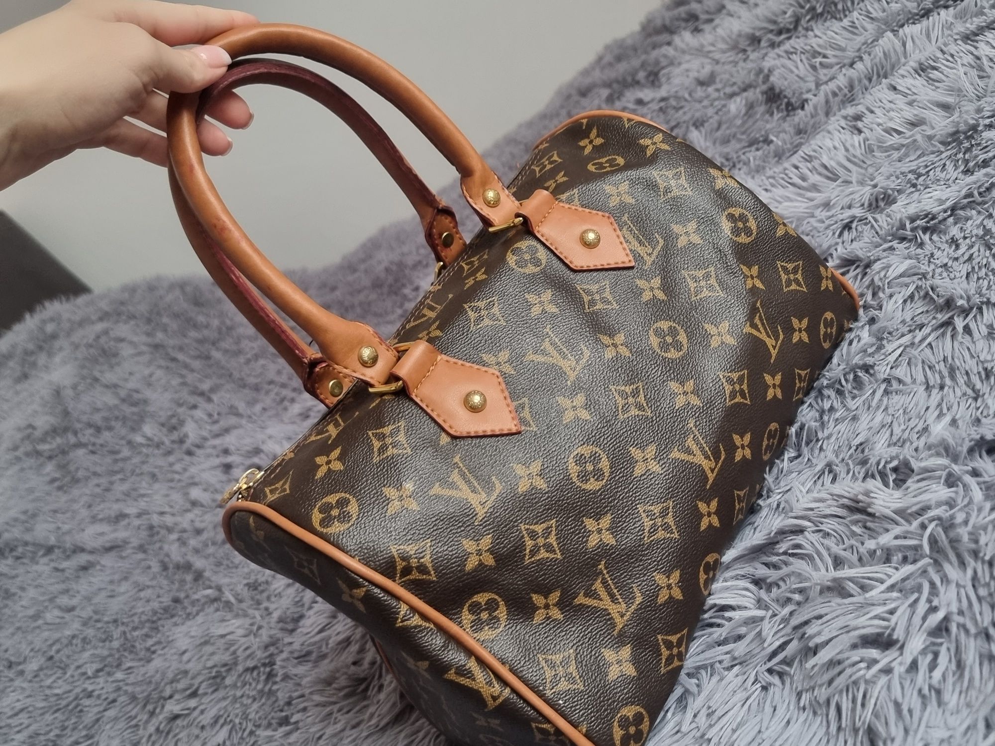 Torebka kuferek torba shopper monogram lv louis vuitton speedy vintage