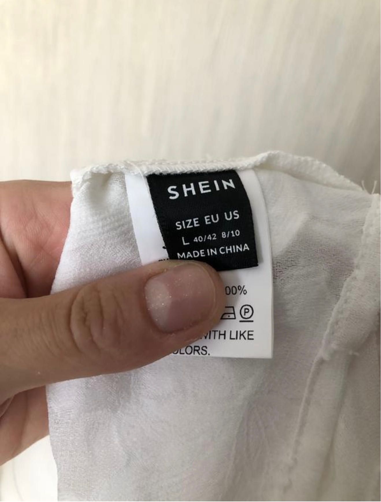 Топ  с рукавами от shein, размер l