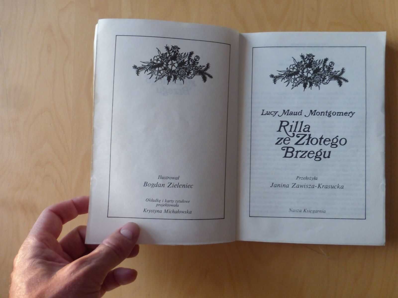 Rilla ze Złotego Brzegu. Lucy Maud Montgomery