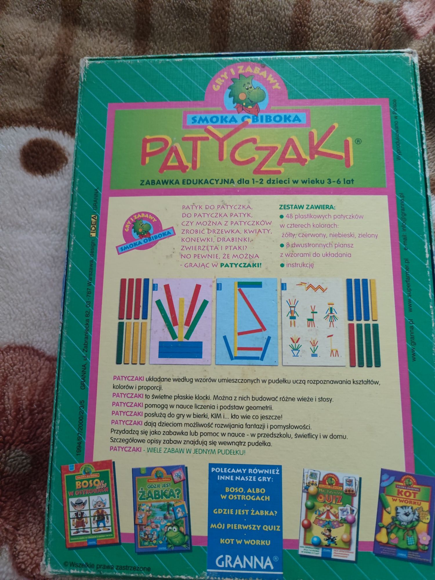 Patyczaki smoka Obiboka (gra planszowa)