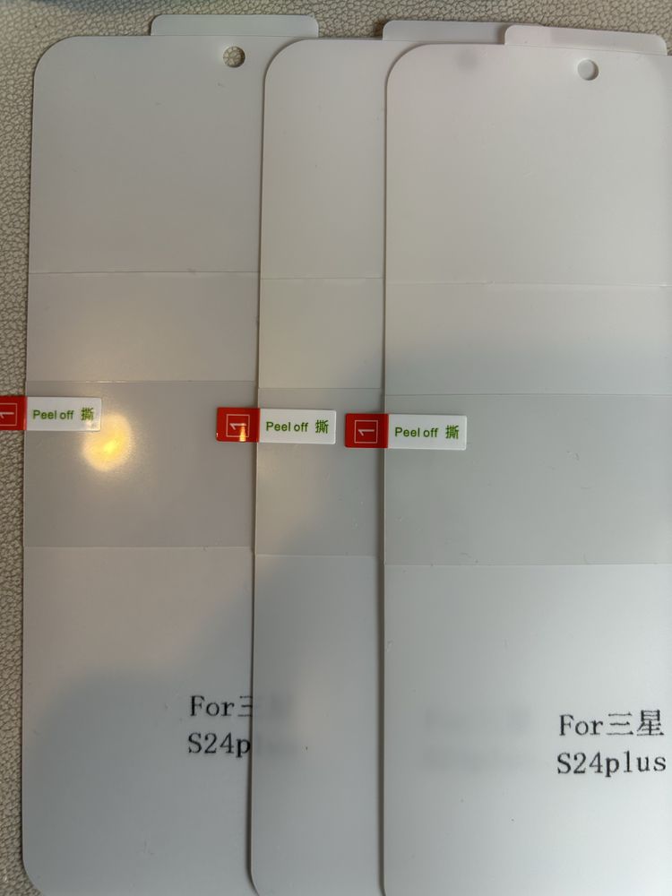3 protecoes vidro samsung S24 +