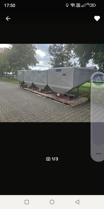 Silos na paszę Trociny zboże. Suszarnia