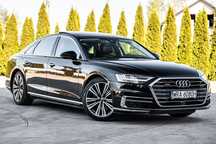 Audi A8 Audi A8 3.0TDI ~Panoram~Head-up~Dociąg~4xMasaże~Oś.Skrętna~Monitory-TV