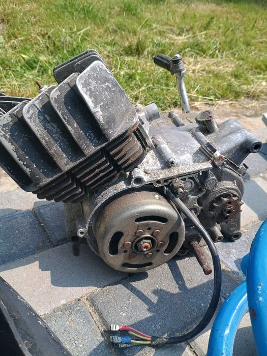 Yamaha DT 50 80 z tablicami, dowodem rejestracyjnym i ubezpieczeniem