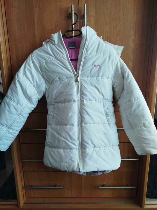 Kurtka dla dziewczynki jesień-zima M 140-152cm Idealny stan Nike