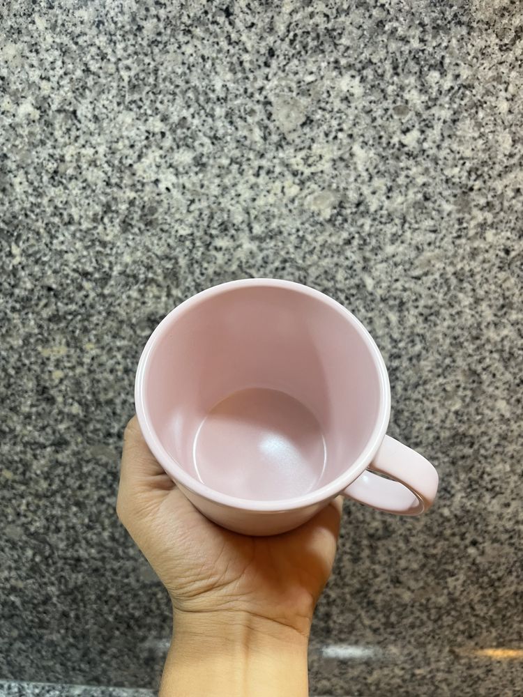 Caneca rosa IKEA