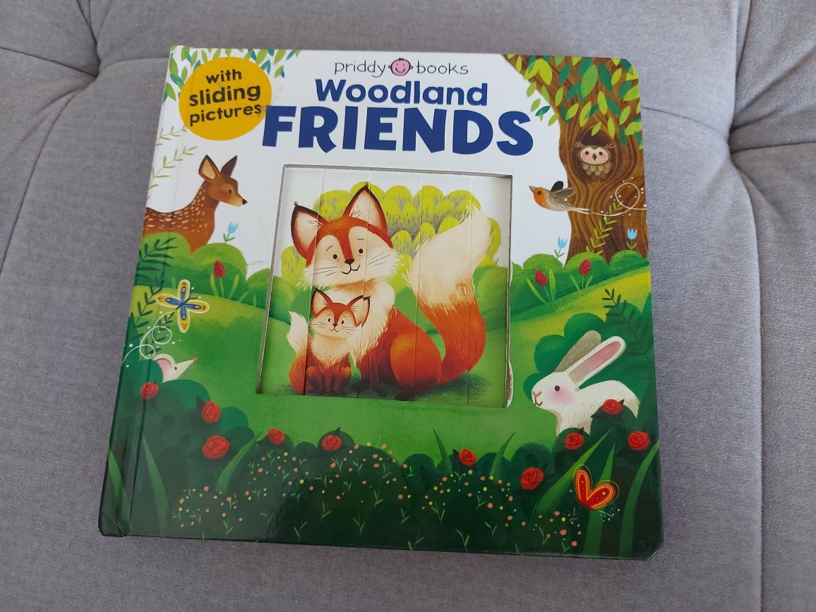 Ksiazeczka dla dzieci po angielsku woodland friends