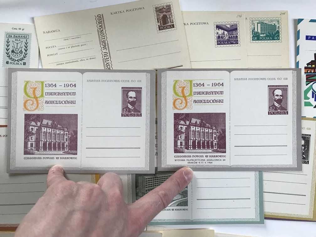 Karty pocztowe Cp czyste ** Całostki Pocztowe 1964 | 20 sztuk