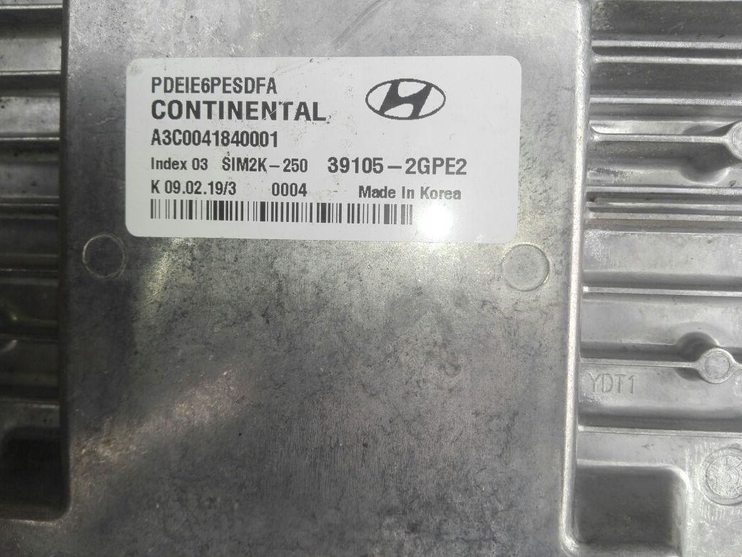 Hyundai i30. 2.0 T-GDI. 275km. G4KH. Komputer silnika