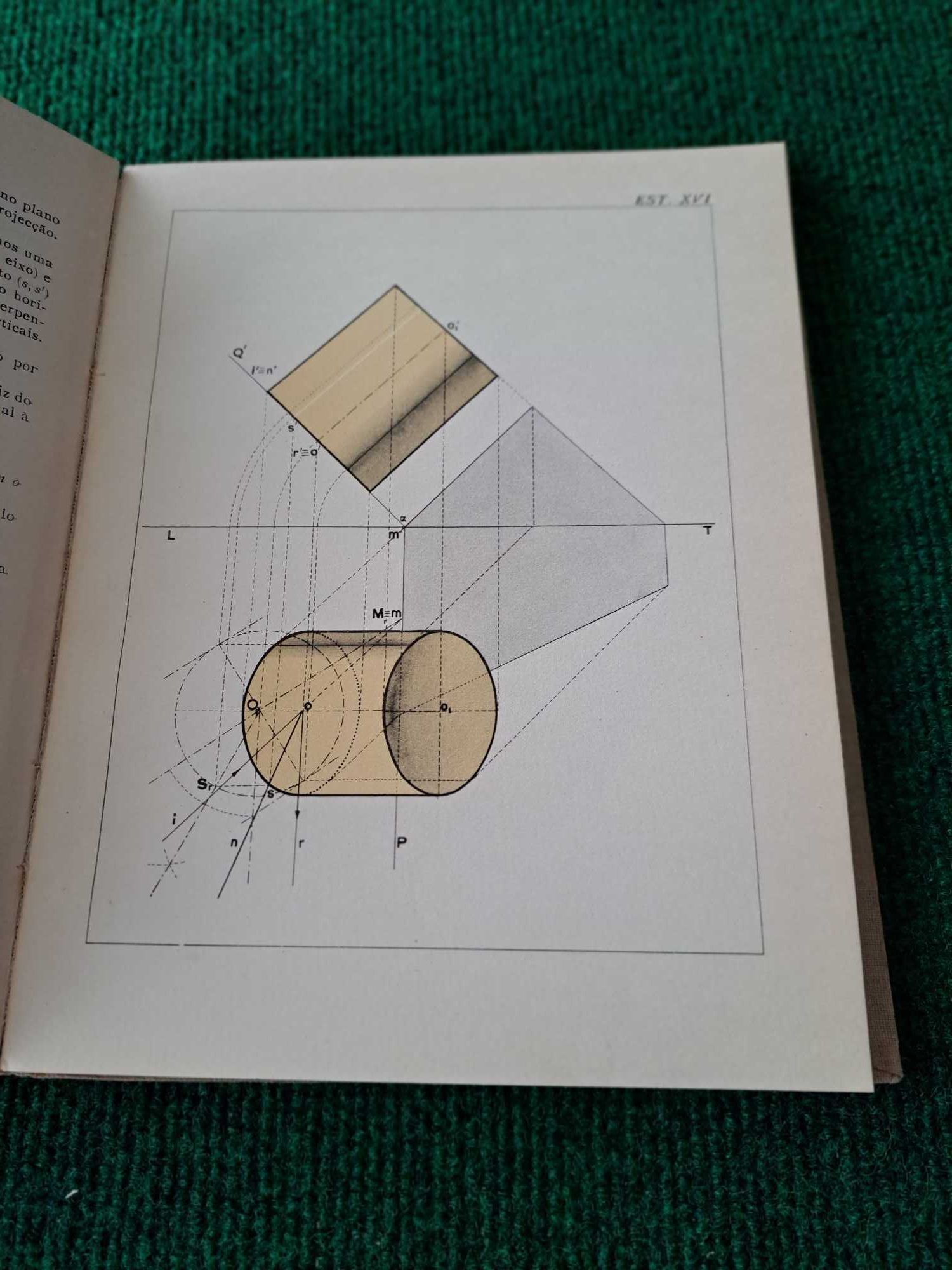 Compêndio de Desenho (1954) - J.A. Férrer Antunes e M. H. P. De Abreu