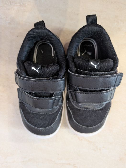 Buty dziecięce Puma czarne, rozmiar 24 (15 cm)