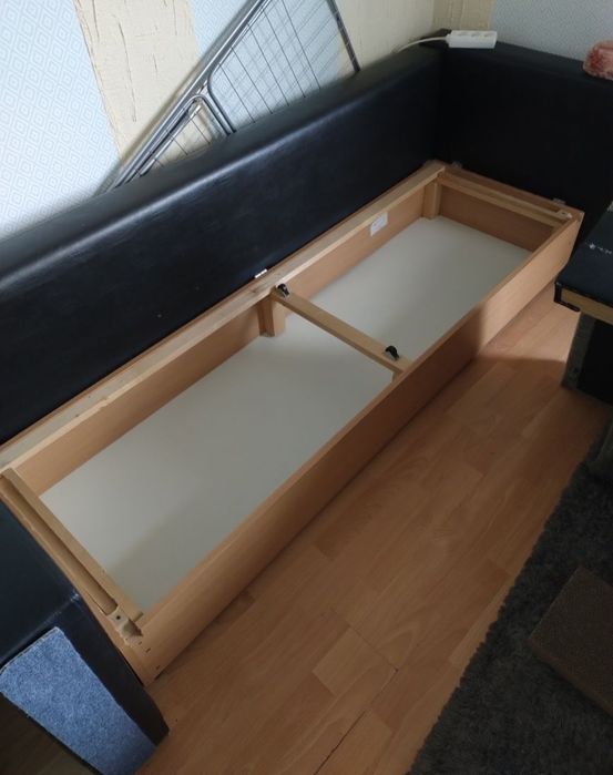 Rozkładana sofa z pojemnikiem  sofa do małego mieszkania 220x84