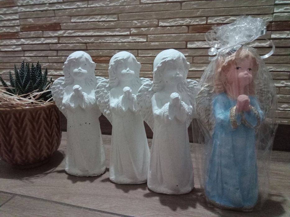 Gipsowe figurki anioł, aniołek