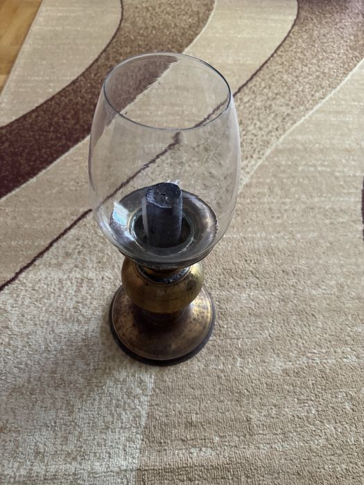 Świecznik stary antykwariat