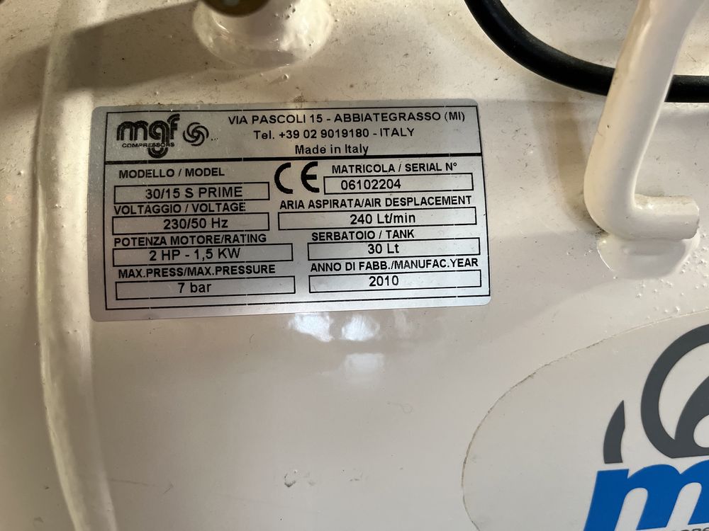 Compressor silencioso “MGF”