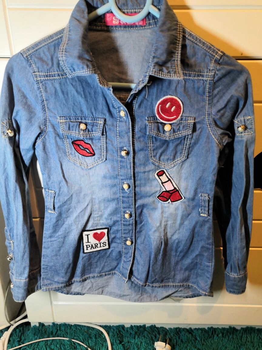 Koszula jeans 116