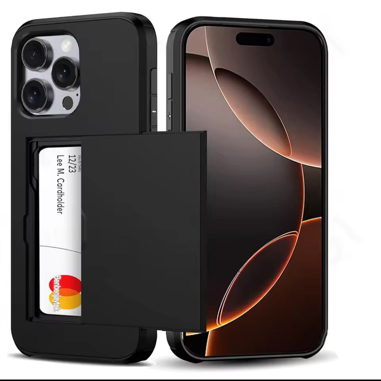 Capa para Telemóvel com Porta-Cartões – Prática para iPhone 16Pro Max