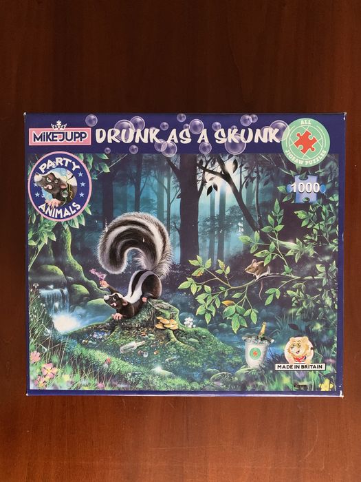 Puzzle All Jogsaw 1000. Srunk as a Skunk
